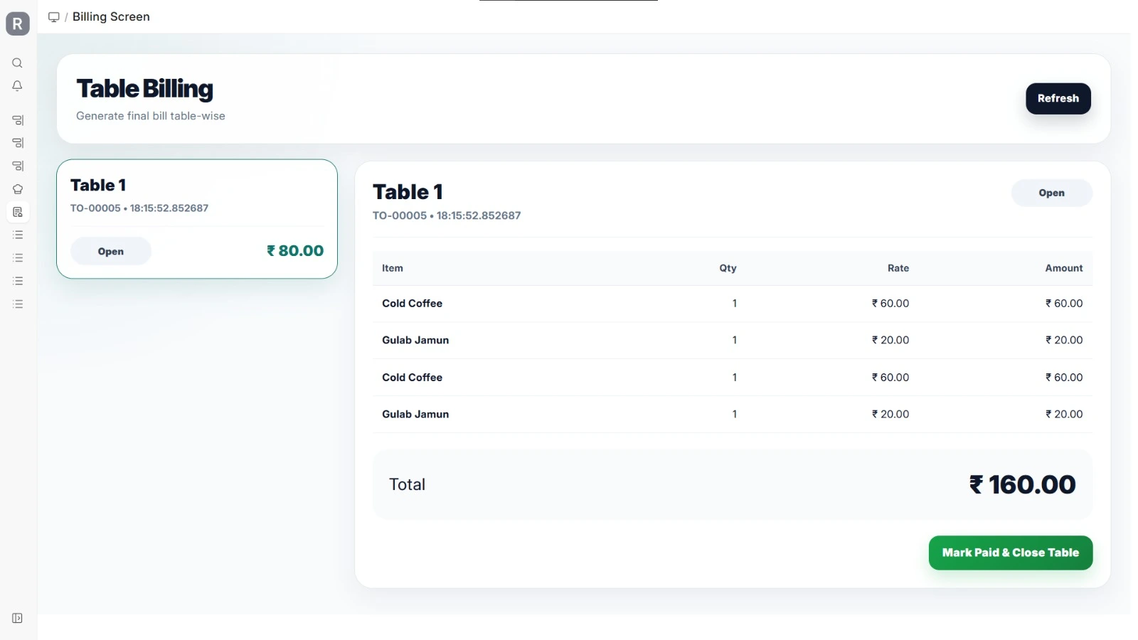 Restaurant Management screenshot 5